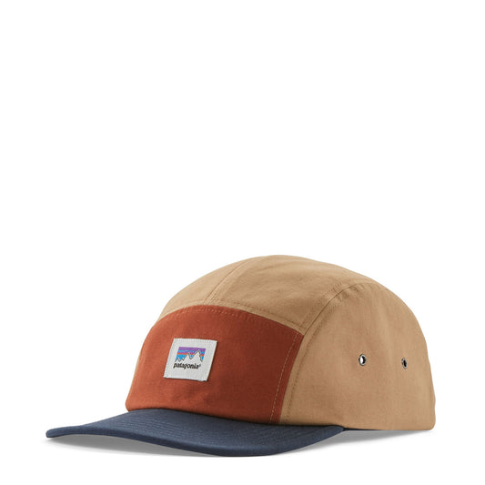 Patagonia Graphic Maclure Hat Shop Sticker / Grayling Brown - The Sporting Lodge