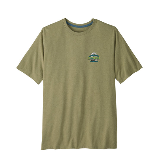 Patagonia Great Waves Responsibili-Tee Gumtree Green