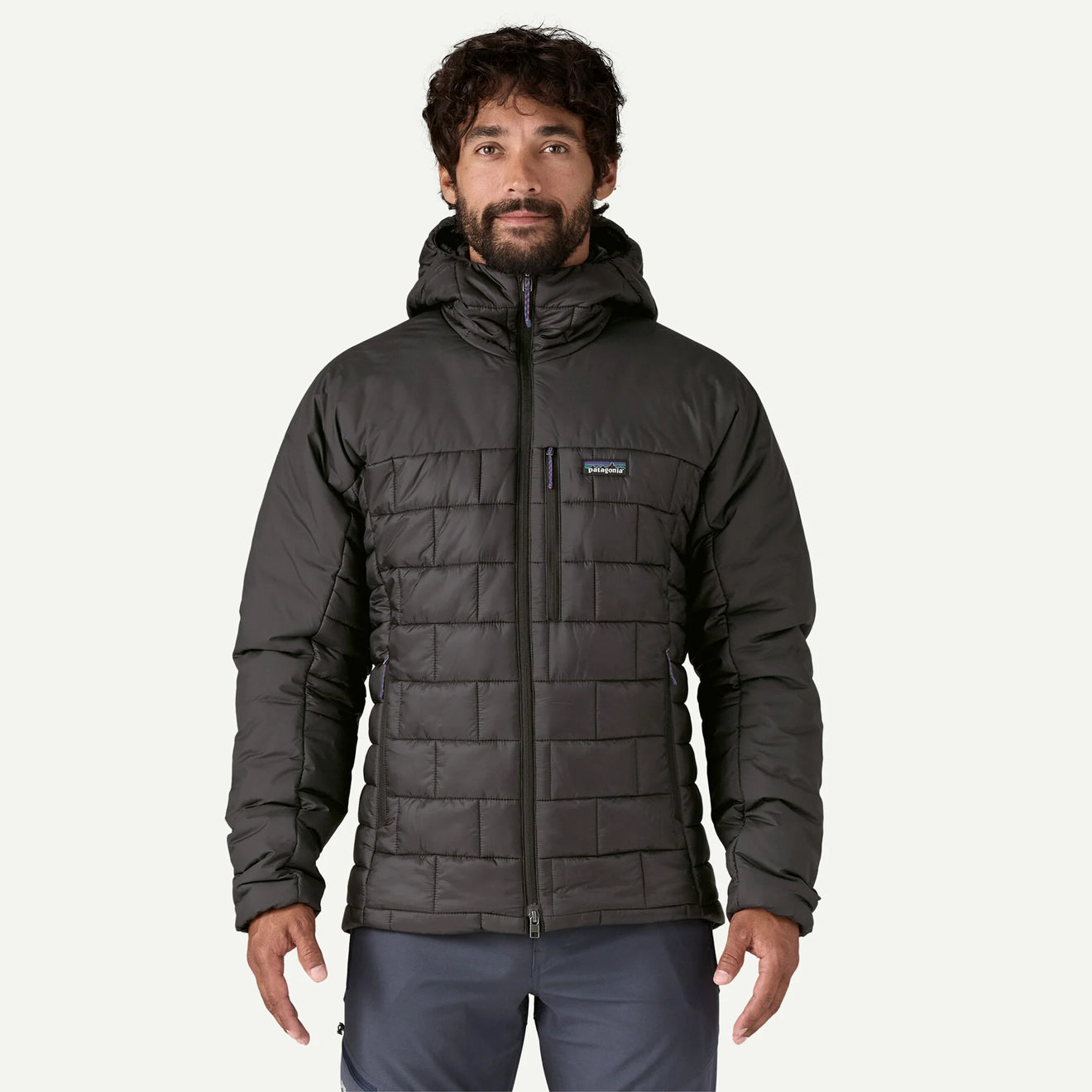 Patagonia Hi-Loft Nano Puff Hoody Black