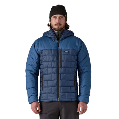Patagonia Hi-Loft Nano Puff Hoody Clement Blue - The Sporting Lodge