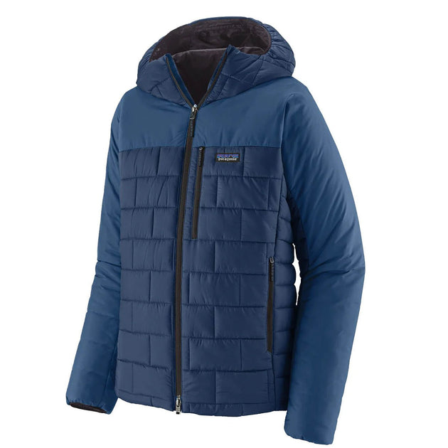 Patagonia Hi-Loft Nano Puff Hoody Clement Blue – The Sporting Lodge