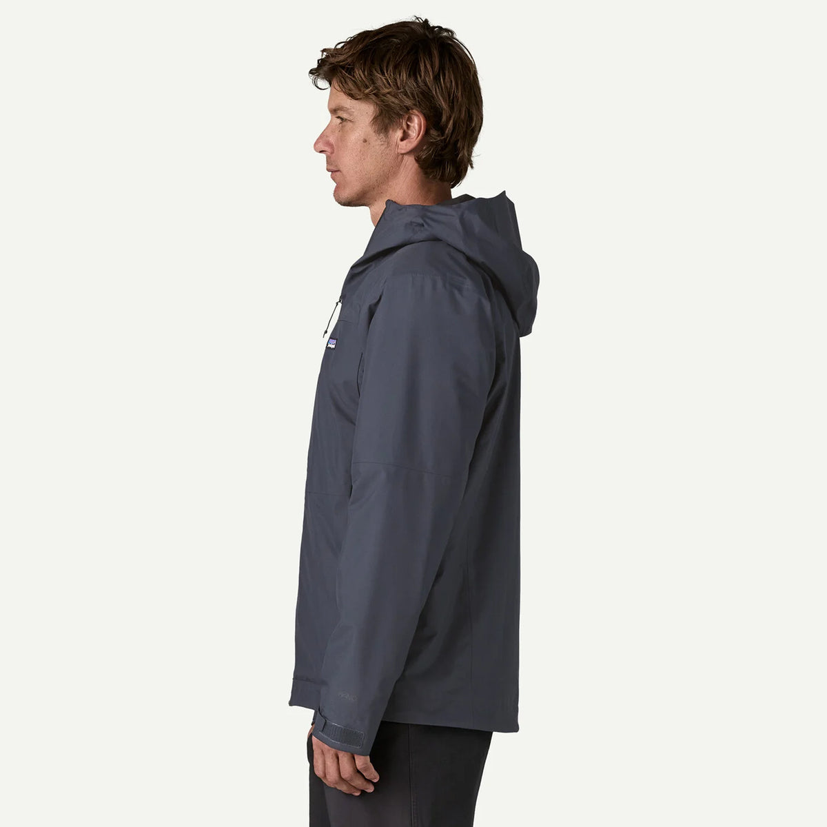 Patagonia Insulated Boulder Fork Rain Jacket Smolder Blue