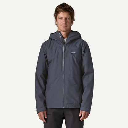 Patagonia Insulated Boulder Fork Rain Jacket Smolder Blue