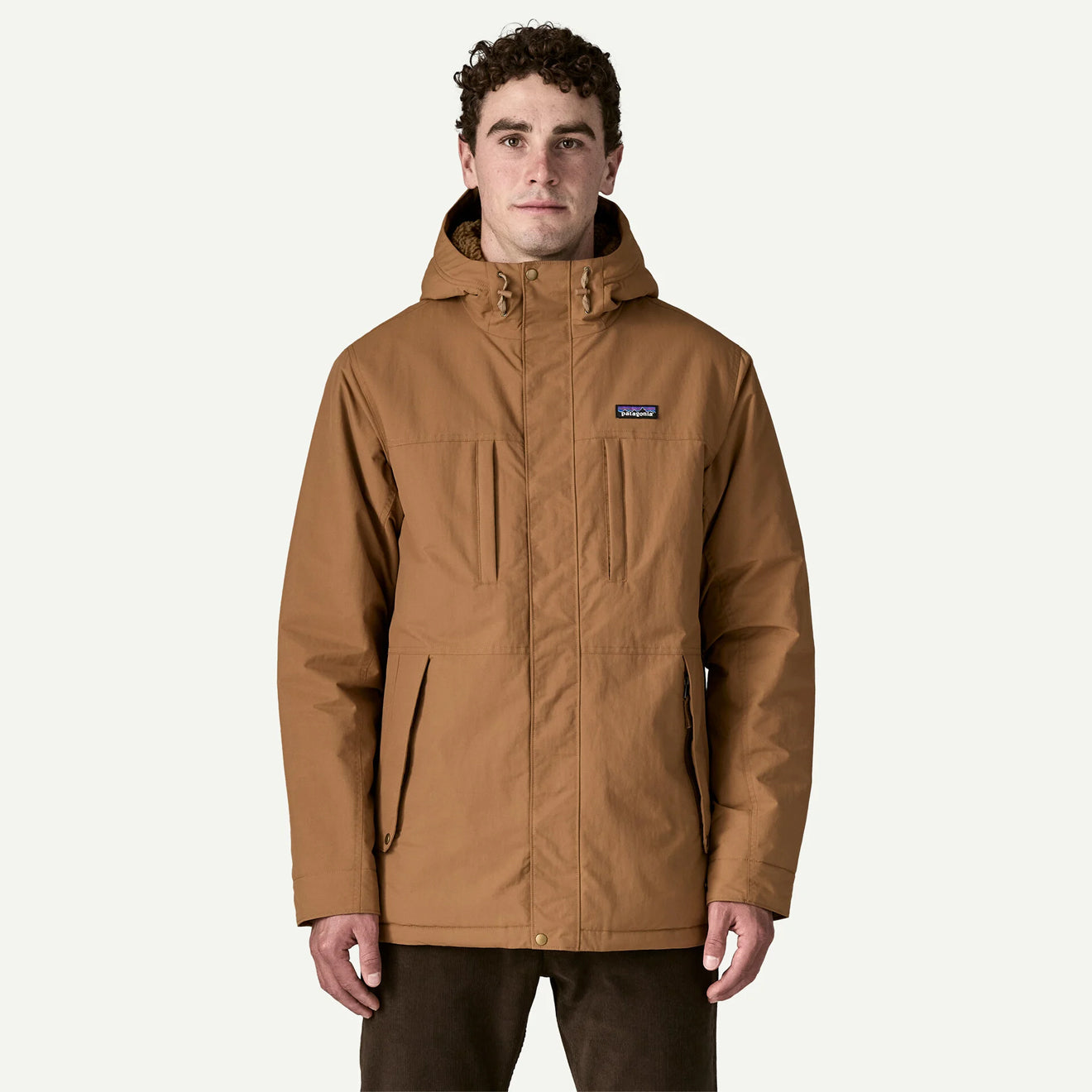 Patagonia Isthmus Parka Deer Brown | The Sporting Lodge
