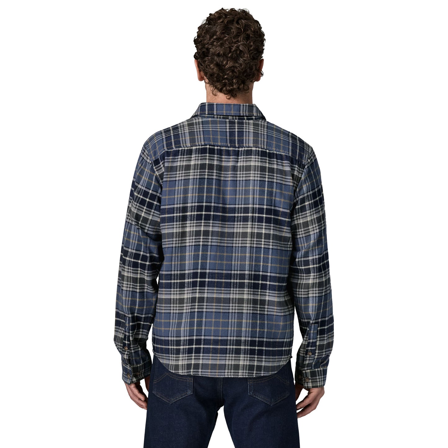 Patagonia L/S Lightweight Fjord Flannel Shirt Depth / New Navy