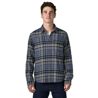 Patagonia L/S Lightweight Fjord Flannel Shirt Depth / New Navy