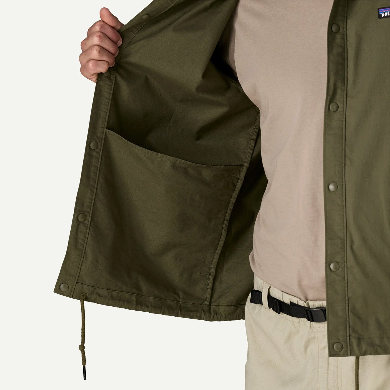 Patagonia LW All - Wear Unlined Jacket Basin Green