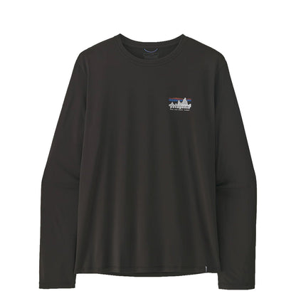 Patagonia L/S Cap Cool Daily Shirt '73 Skyline Black