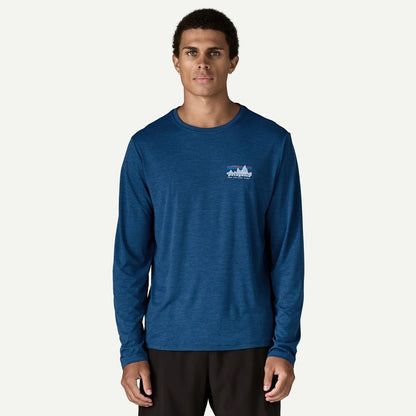 Patagonia L/S Cap Cool Daily Shirt '73 Skyline Black