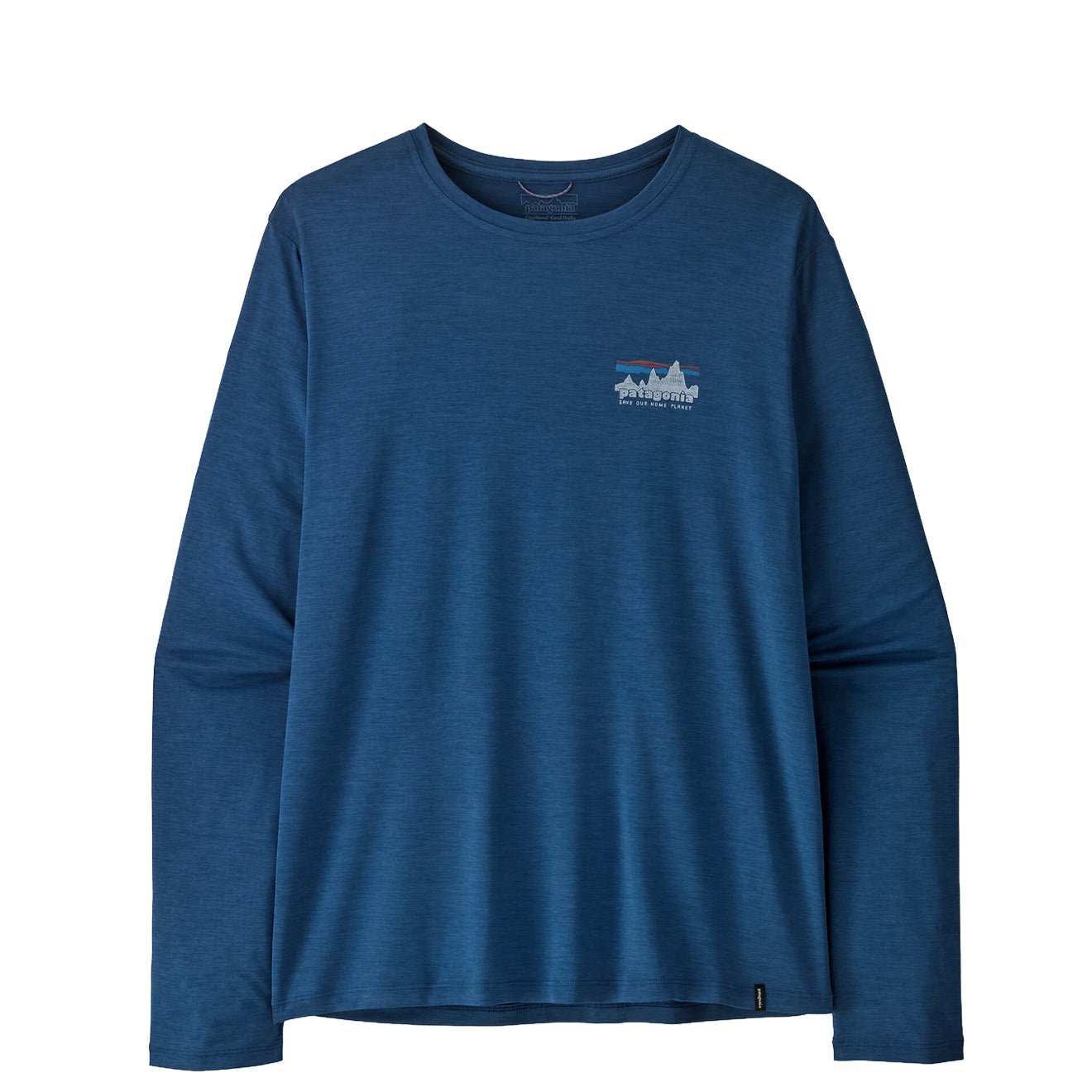 Patagonia L/S Cap Cool Daily Shirt '73 Skyline Clement Blue Light Clement Blue X - Dye