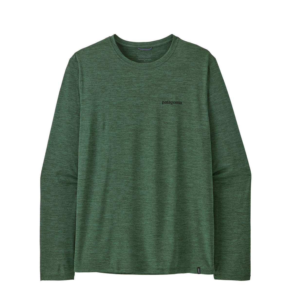 Patagonia L/S Capilene Cool Daily Shirt Fitz Roy Trout Canopy Green Light Canopy Green X-Dye