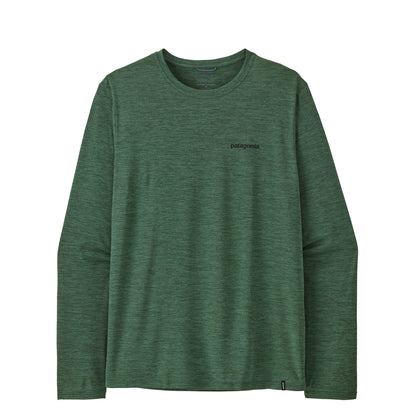 Patagonia L/S Capilene Cool Daily Shirt Fitz Roy Trout Canopy Green Light Canopy Green X-Dye
