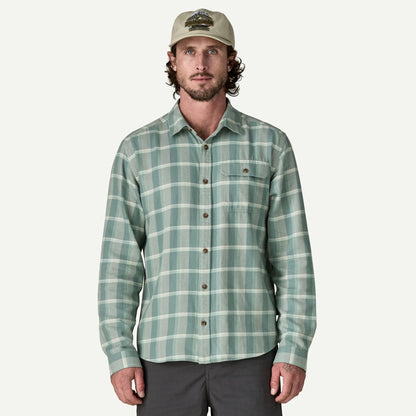 Patagonia L/S LW Fjord Flannel Shirt Builder Weathered Stone