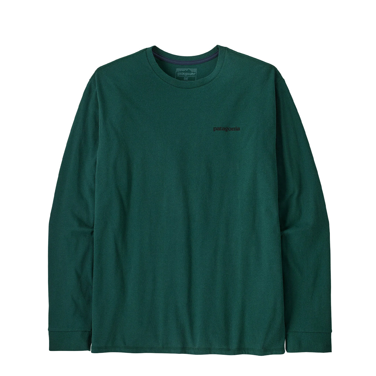 Patagonia L/S P-6 Logo Responsibili-Tee Cascade Green