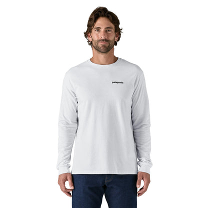 Patagonia L/S P-6 Logo Responsibili-Tee Cascade Green