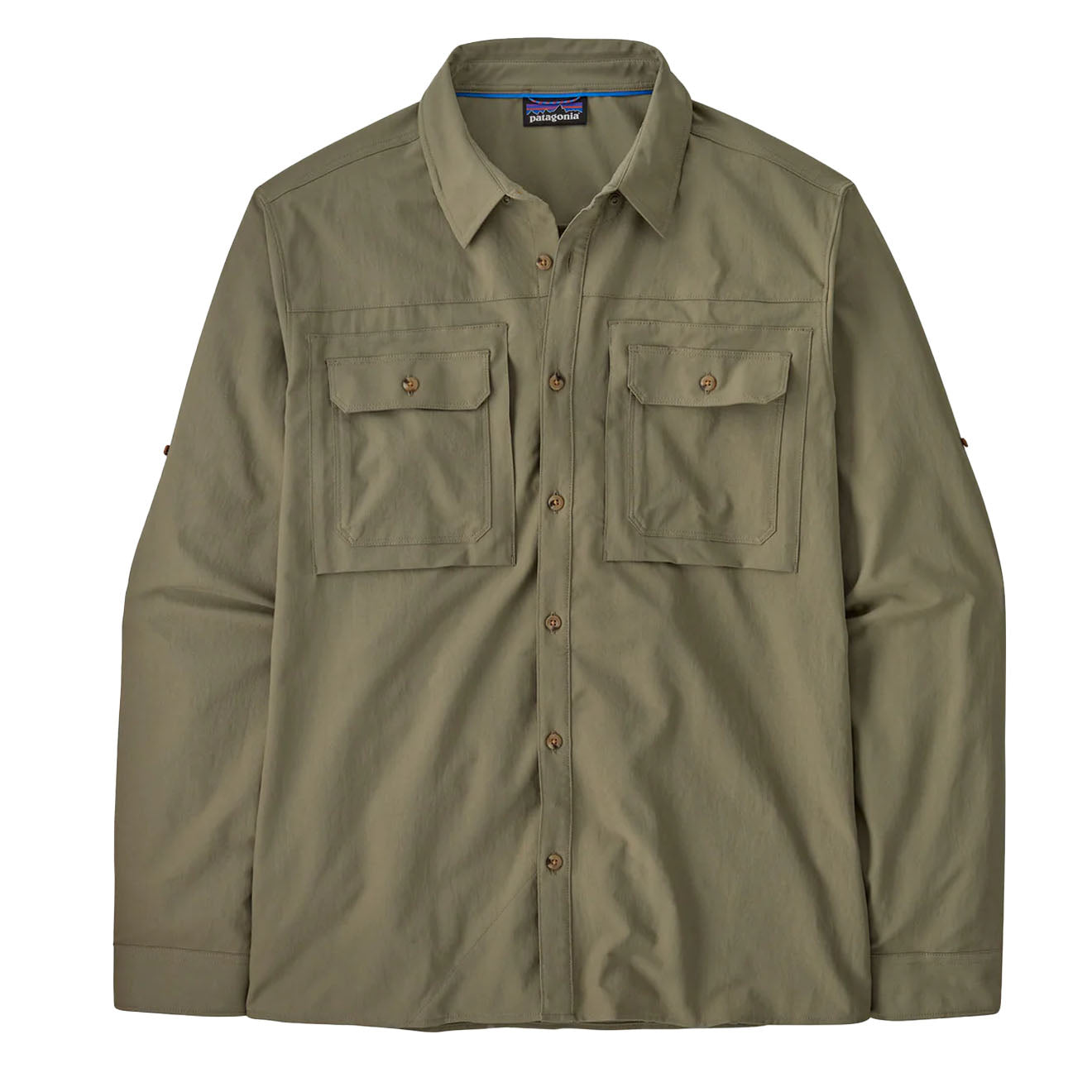 Patagonia L/S Self Guided Sun Shirt River Rock Green - The Sporting Lodge