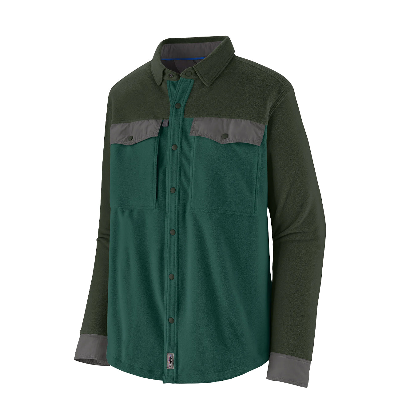 Patagonia Long-Sleeved Early Rise Snap Shirt Cascade Green - The Sporting Lodge