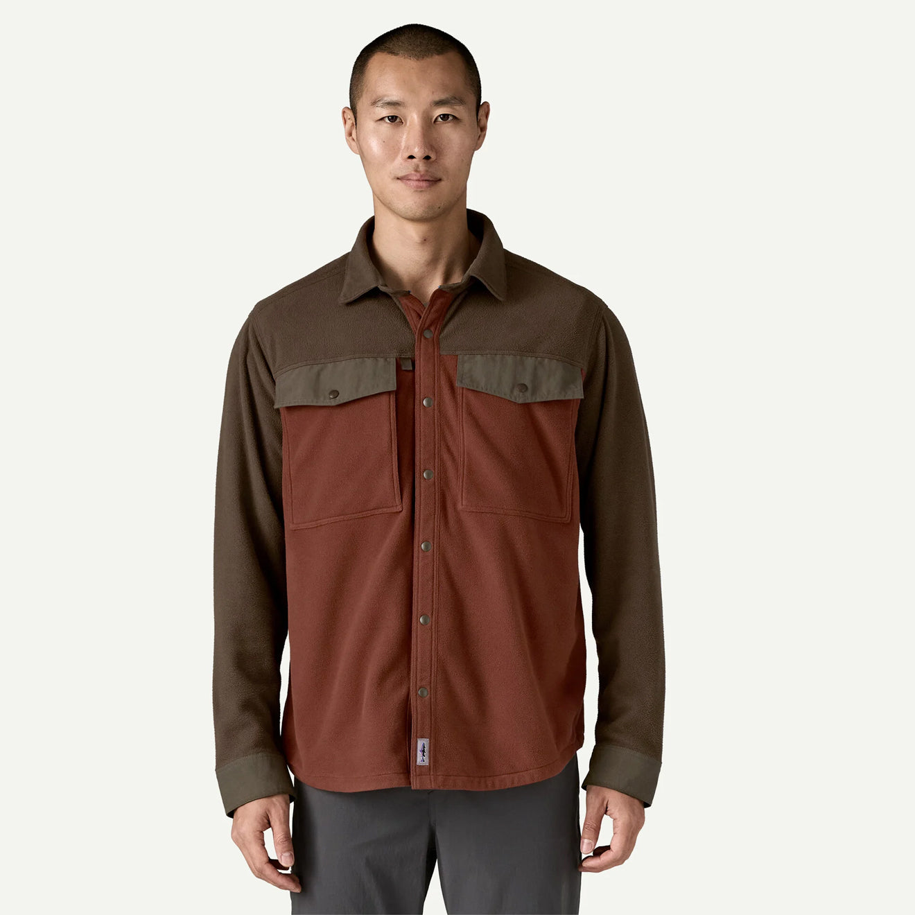 Patagonia Long-Sleeved Early Rise Snap Shirt Dried Vanilla - The Sporting Lodge