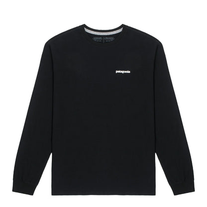 Patagonia Long Sleeved Home Water Trout Responsibili-Tee Black