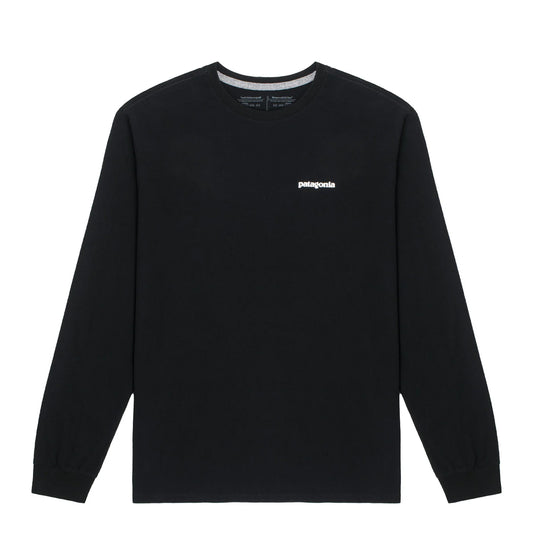Patagonia Long Sleeved Home Water Trout Responsibili-Tee Black