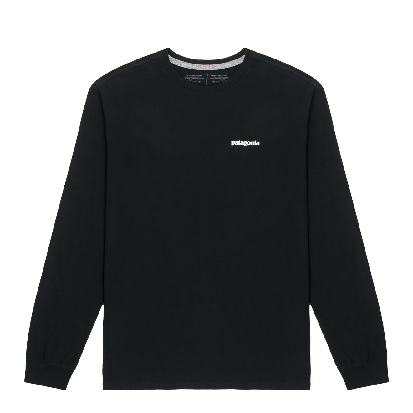 Patagonia Long Sleeved Home Water Trout Responsibili-Tee Black