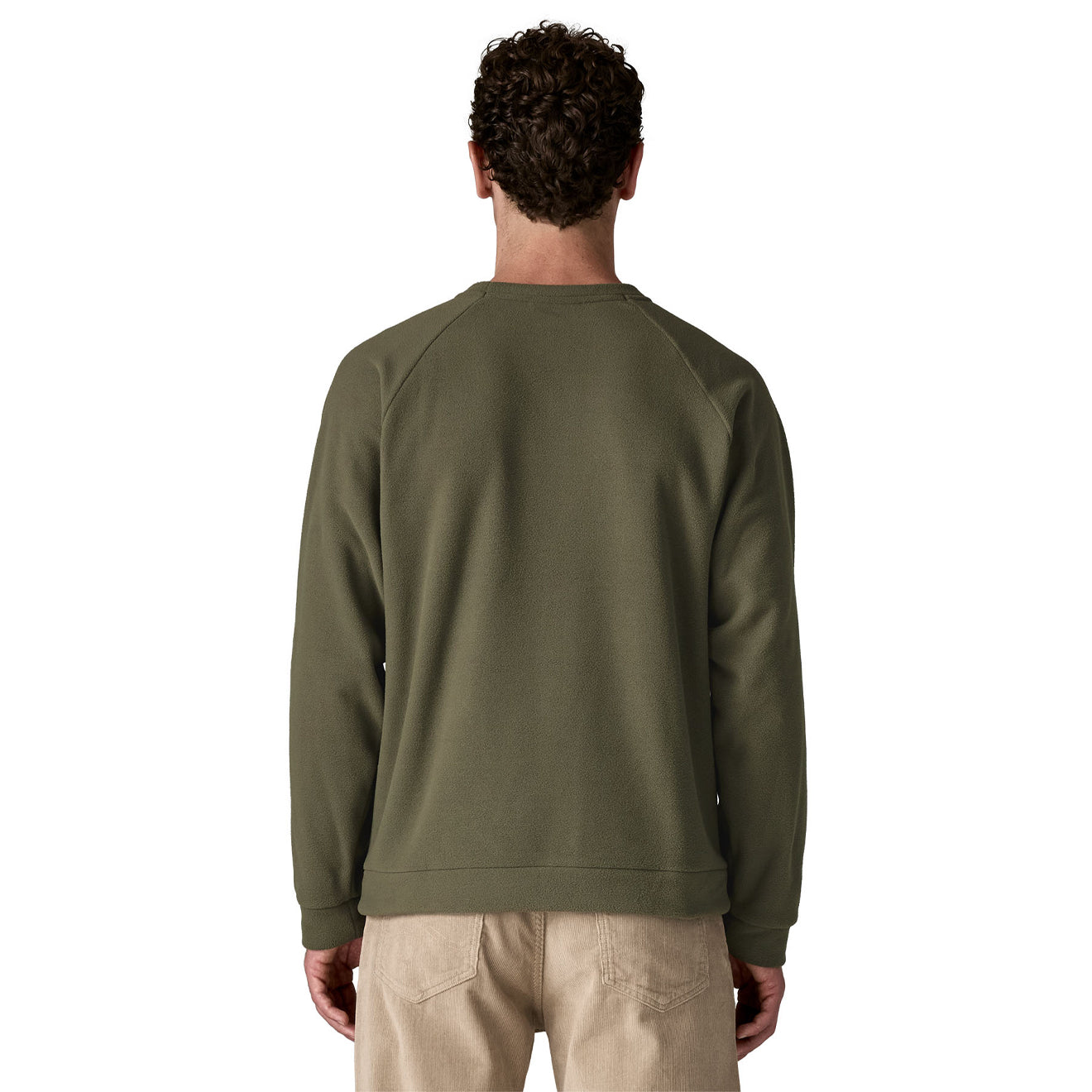 Patagonia Micro D Fleece Crewneck Basin Green - The Sporting Lodge