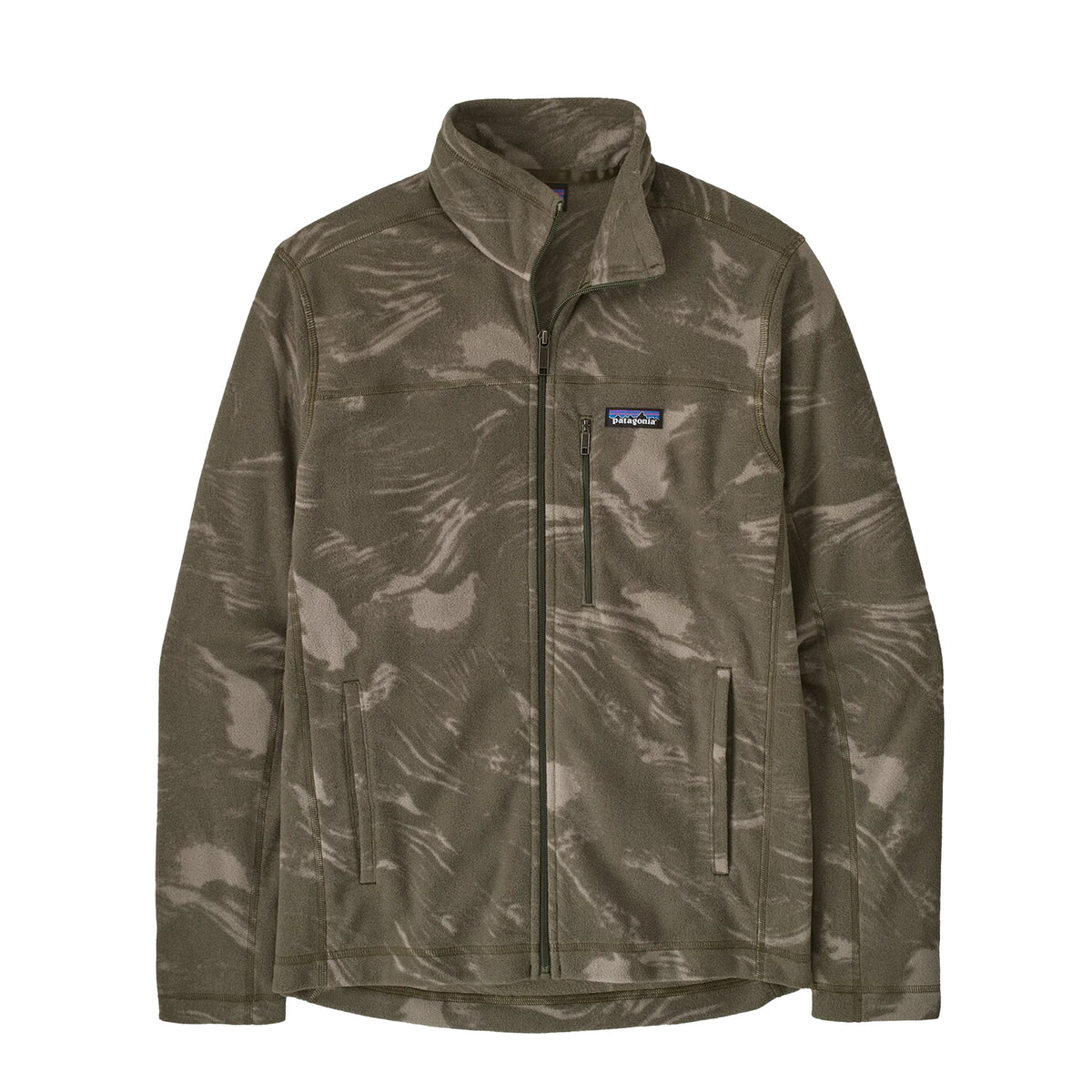 Patagonia Micro D Fleece Jacket Polar Breeze / Basin Green