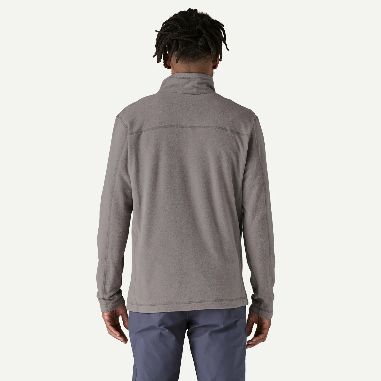 Patagonia Micro D Pullover Feather Grey - The Sporting Lodge