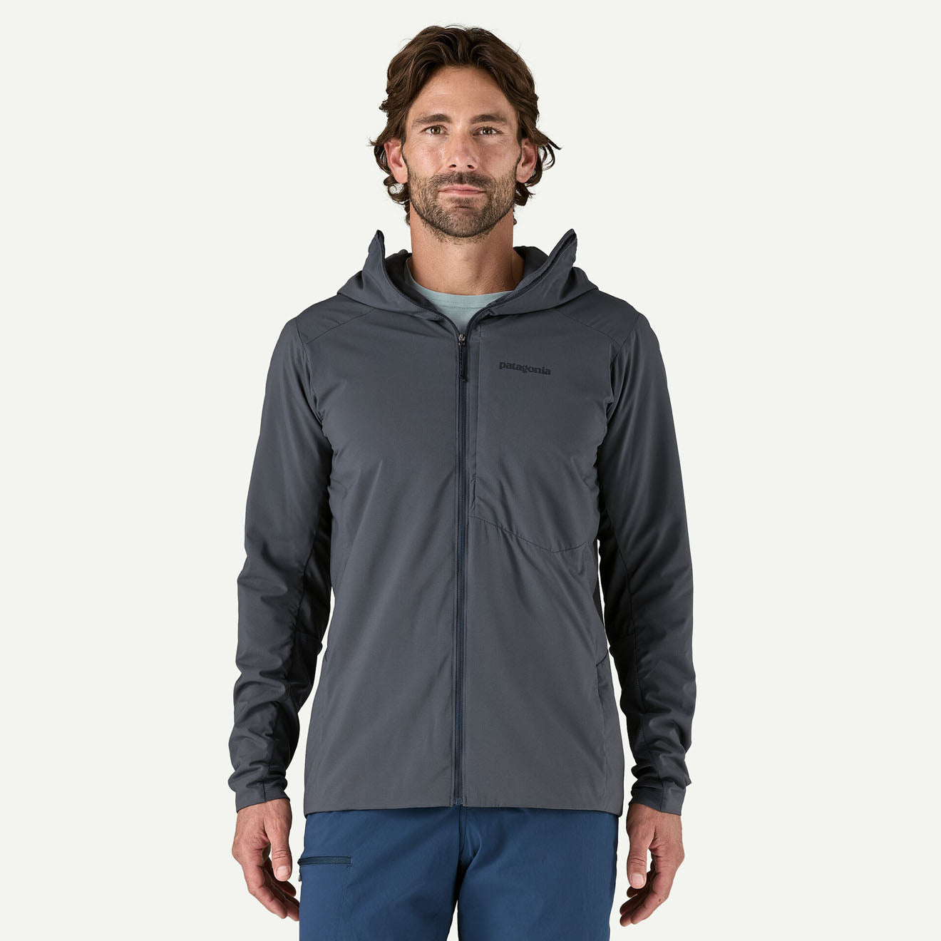 Patagonia Nano-Air Ultralight Full-Zip Hoody Smolder Blue - The Sporting Lodge