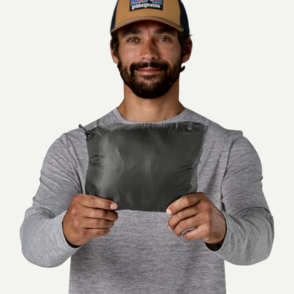 Patagonia Nano Puff Fitz Roy Trout Hoody Forge Grey - The Sporting Lodge