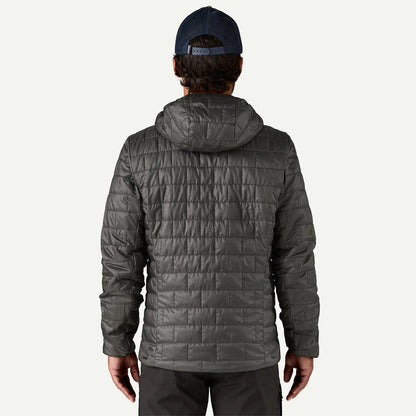 Patagonia Nano Puff Fitz Roy Trout Hoody Forge Grey - The Sporting Lodge