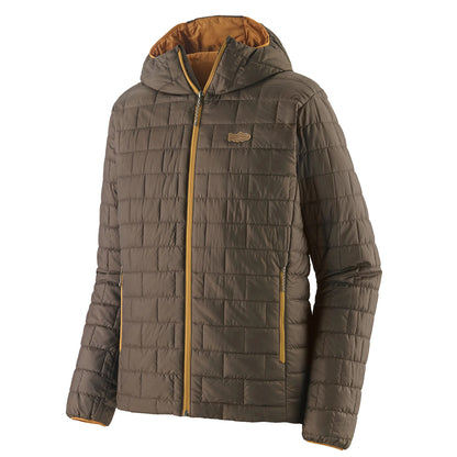 Patagonia Nano Puff Fitz Roy Trout Hoody Otter Brown - The Sporting Lodge