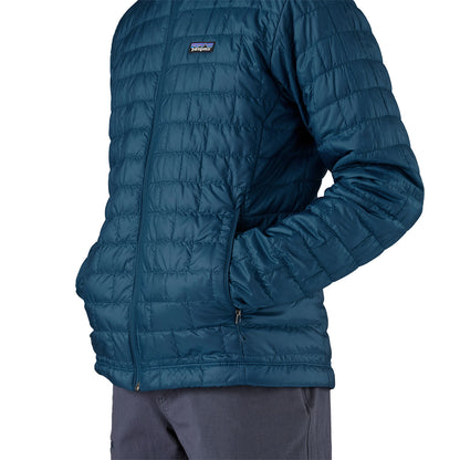 Patagonia Nano Puff Jacket Lagom Blue - The Sporting Lodge