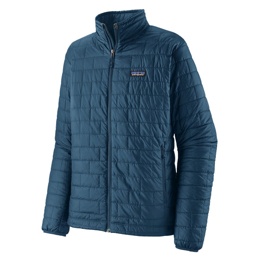 Patagonia Nano Puff Jacket Lagom Blue - The Sporting Lodge