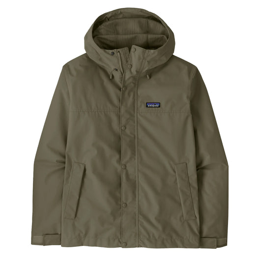 Patagonia Outdoor Everyday Rain Jacket Basin Green - The Sporting Lodge