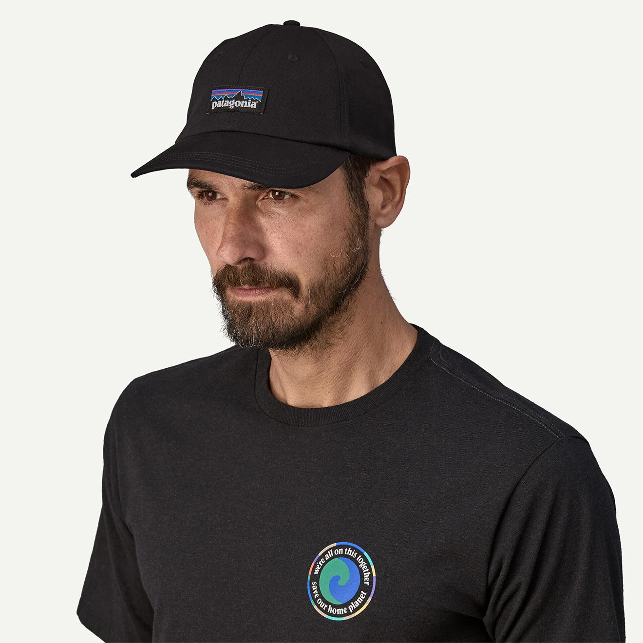 Patagonia P-6 Label Trad Cap Cascade Green - The Sporting Lodge