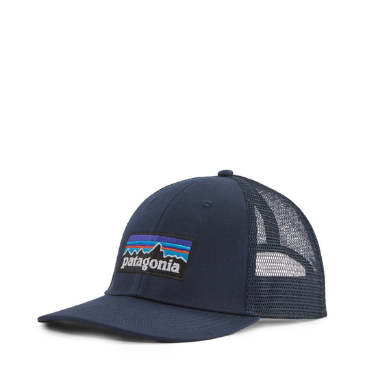 Patagonia P-6 Logo LoPro Trucker Hat New Navy - The Sporting Lodge