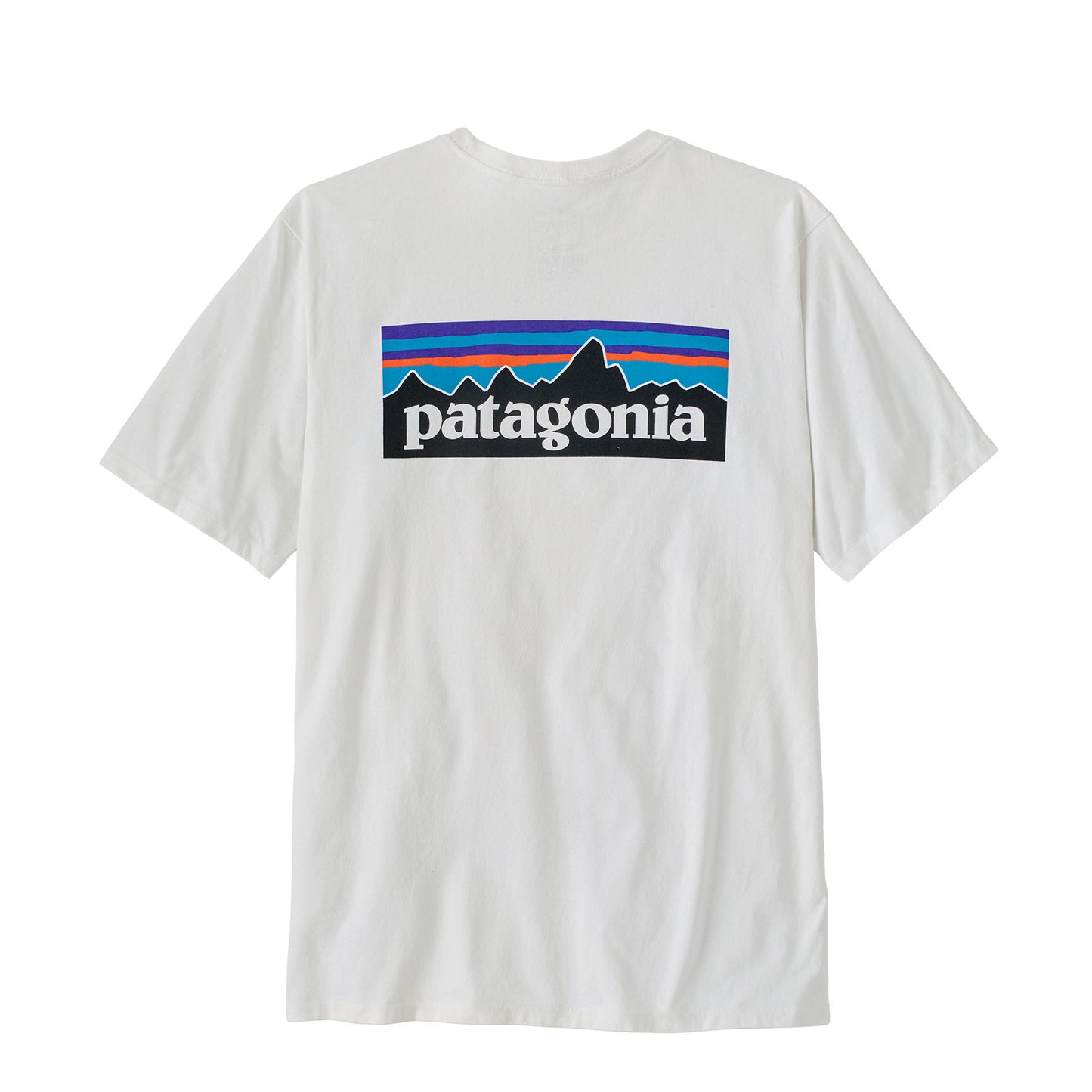 Patagonia P-6 Logo Responsibili-Tee Fiber White