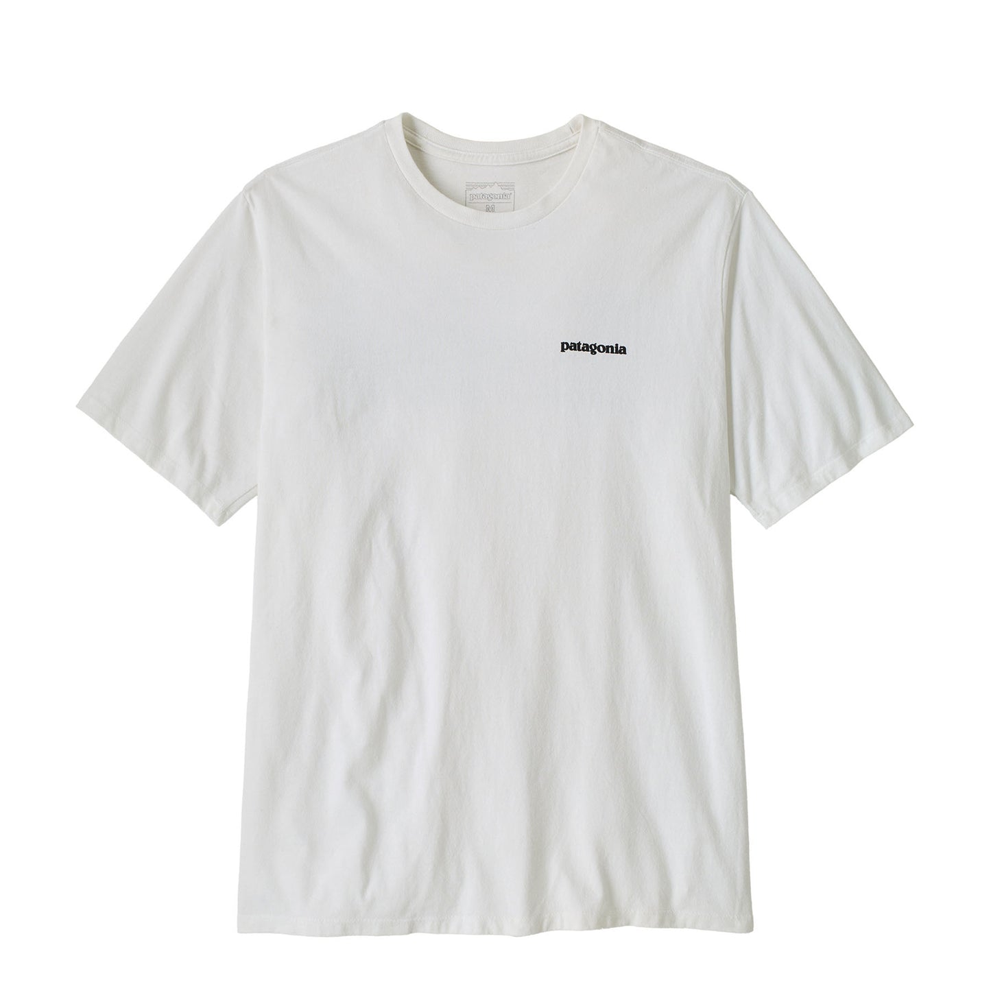 Patagonia P-6 Logo Responsibili-Tee Fiber White