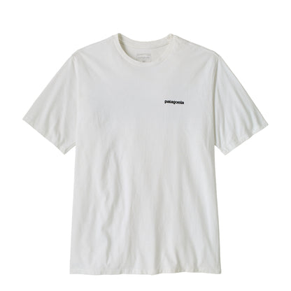 Patagonia P-6 Logo Responsibili-Tee Fiber White