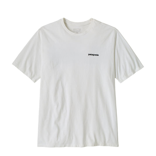 Patagonia P-6 Logo Responsibili-Tee Fiber White