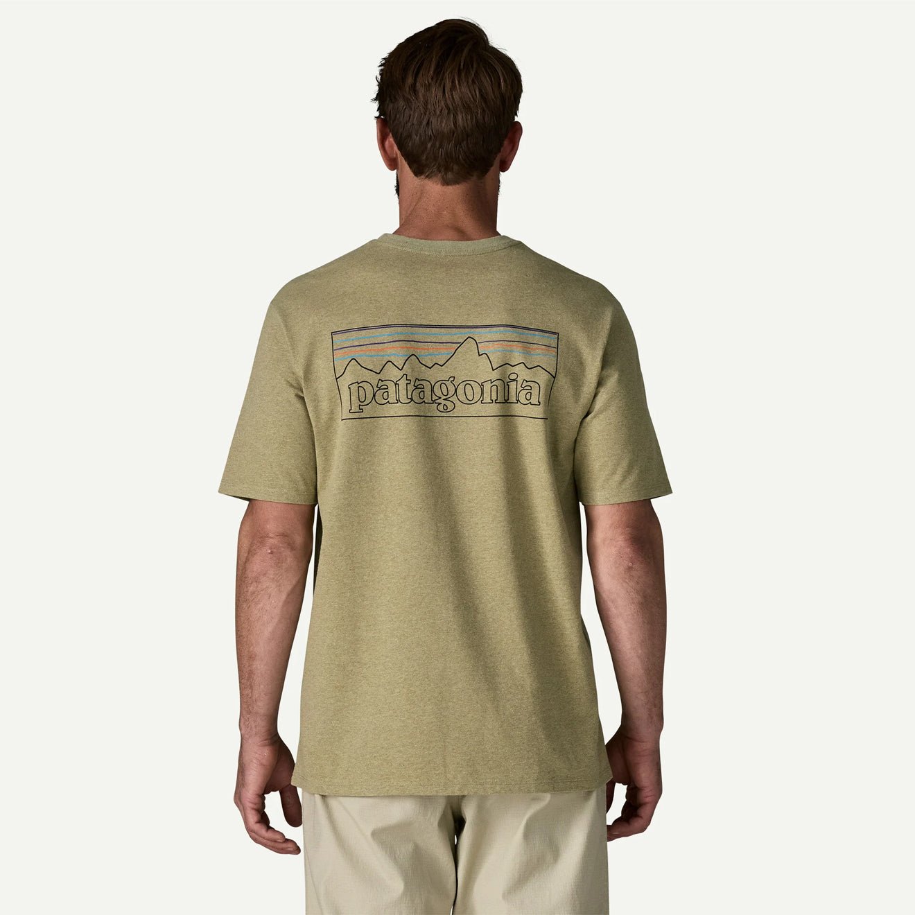 Patagonia P - 6 Logo Responsibili - Tee P - 6 Outline Gumtree Green