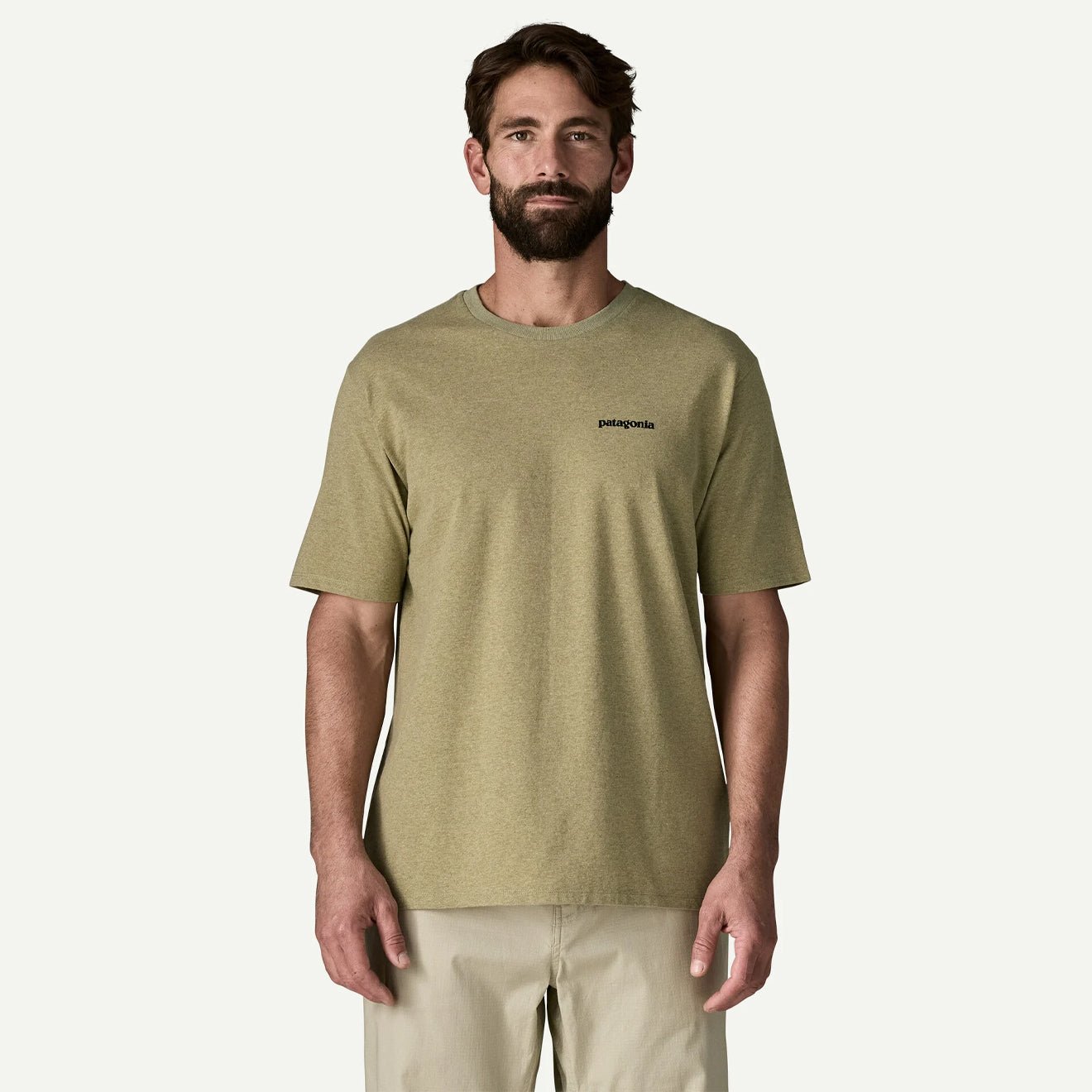 Patagonia P - 6 Logo Responsibili - Tee P - 6 Outline Gumtree Green
