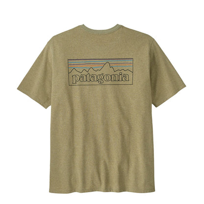 Patagonia P - 6 Logo Responsibili - Tee P - 6 Outline Gumtree Green