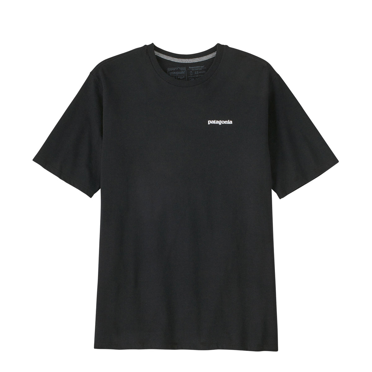 Patagonia P-6 Logo Responsibili Tee Black