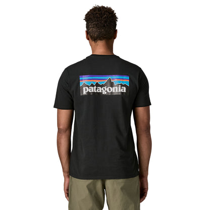 Patagonia P-6 Logo Responsibili Tee Black