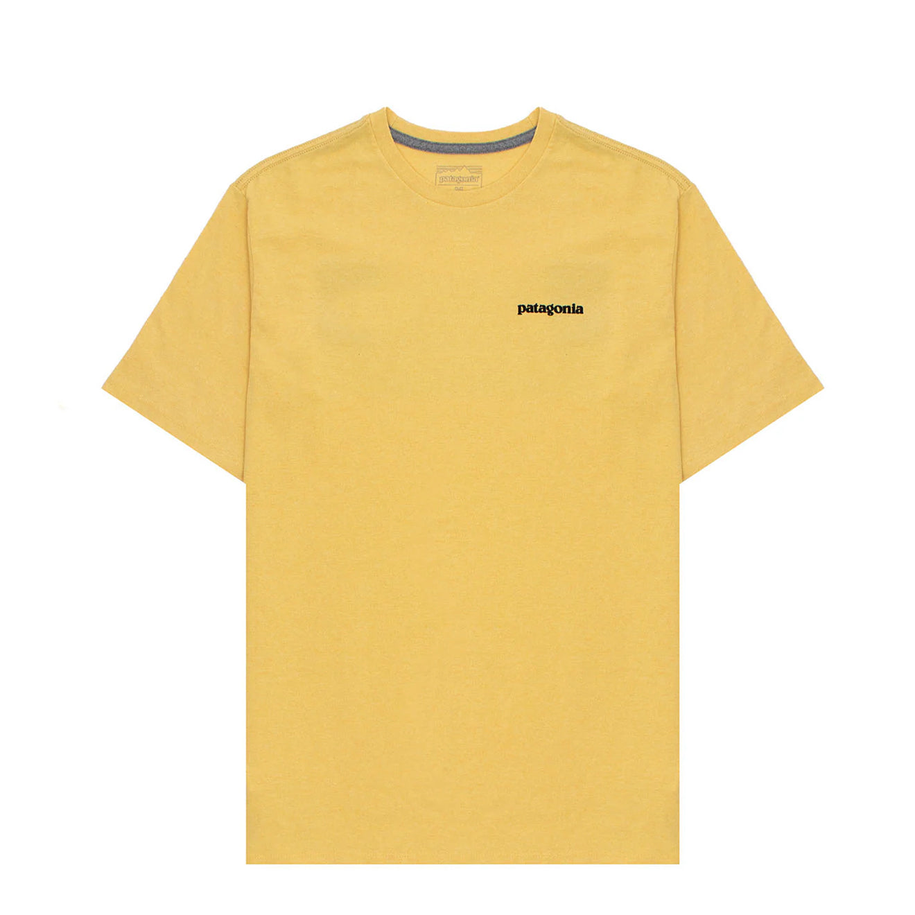 Patagonia P-6 Logo Responsibili Tee Milled Yellow - The Sporting Lodge