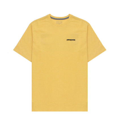 Patagonia P-6 Logo Responsibili Tee Milled Yellow - The Sporting Lodge