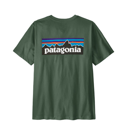 Patagonia P-6 Logo T-Shirt Canopy Green