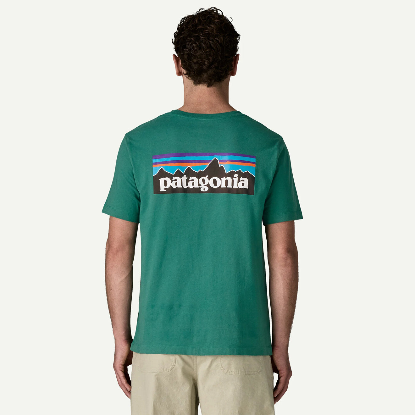 Patagonia P-6 Logo T-Shirt Gem Green - The Sporting Lodge